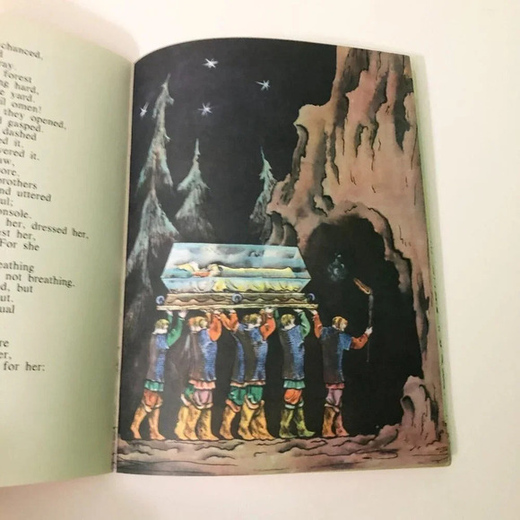 Vtg 1973 A Pushkin The Tale of the Dead Princess and Seven Knights Konashevich - Picture 12 of 14